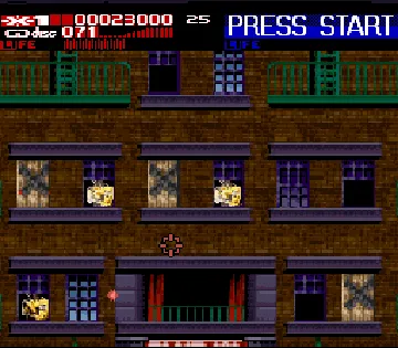 Revolution X (USA) screen shot game playing